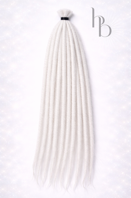 Premium dreadlocks twist wit - De haarboetiek