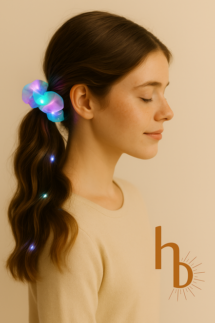 LED light srunchie