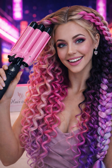 Wafel krultang  | De haarboetiek.nl