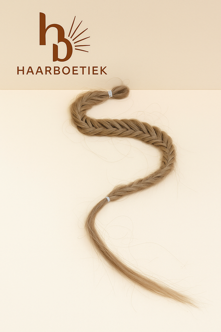 Clip in braid blond | De haarboetiek