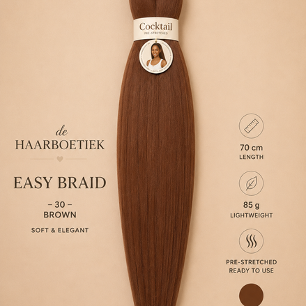 Easy braid bruin 30