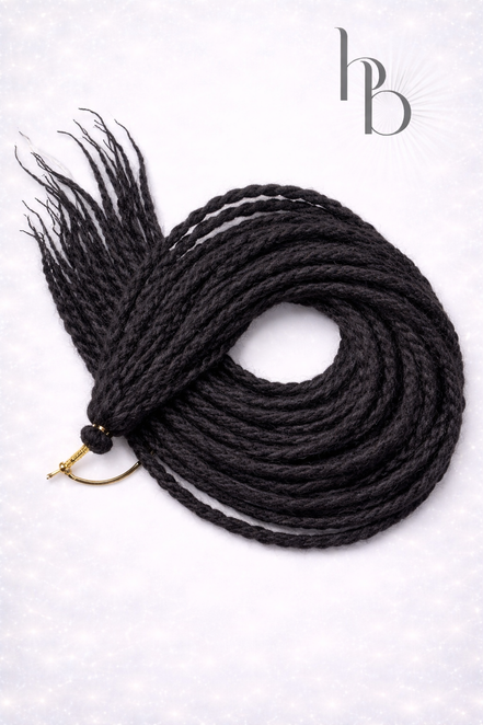 Premium dreadocks set zwart - De haarboetiek