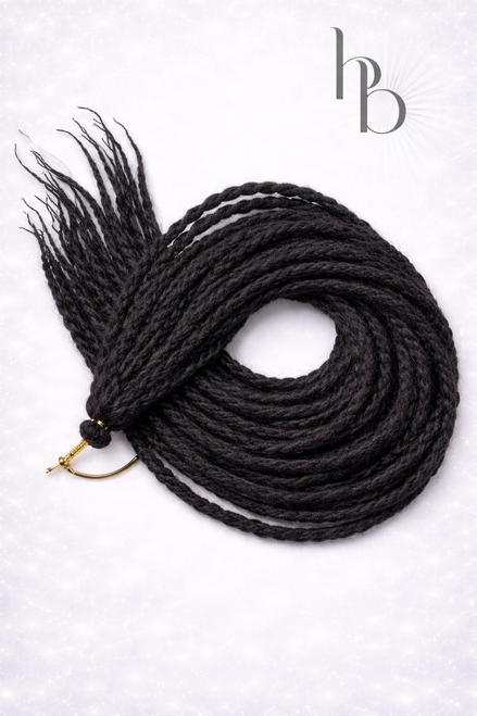 Premium dreadocks set zwart - De haarboetiek