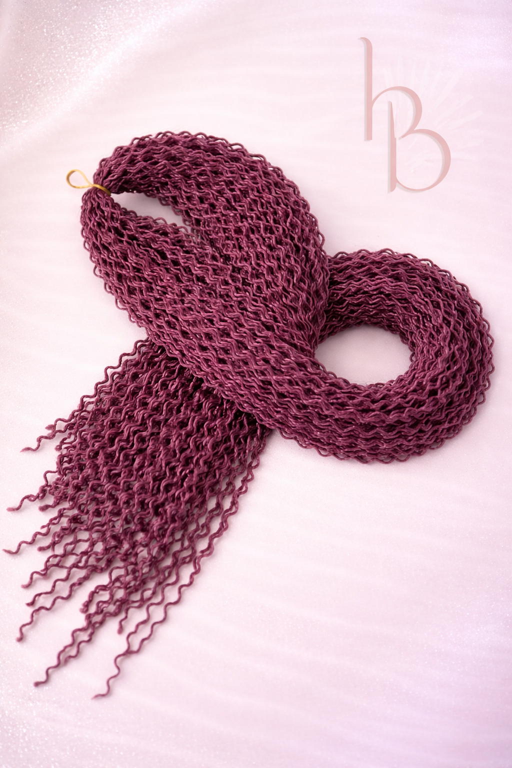 Premium invlecht haar wave burgundy - De haarboetiek