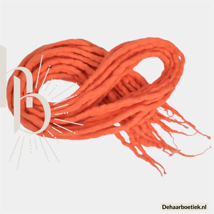 Dreadlocks oranje 50 CM | De haarboetiek groot in dreads