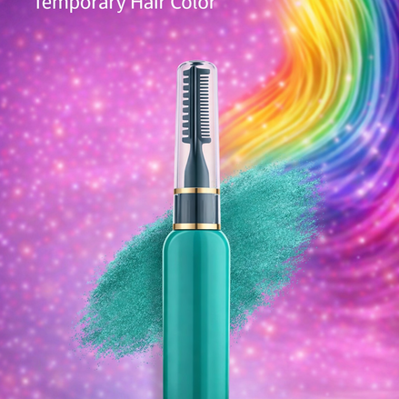 Haar mascara groen voor tijdelijke groene haarkleur carnaval en festivals - De HaarBoetiek