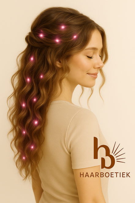 Haar lichtjes Twinkle - Flexibele LED lichtjes | Roze