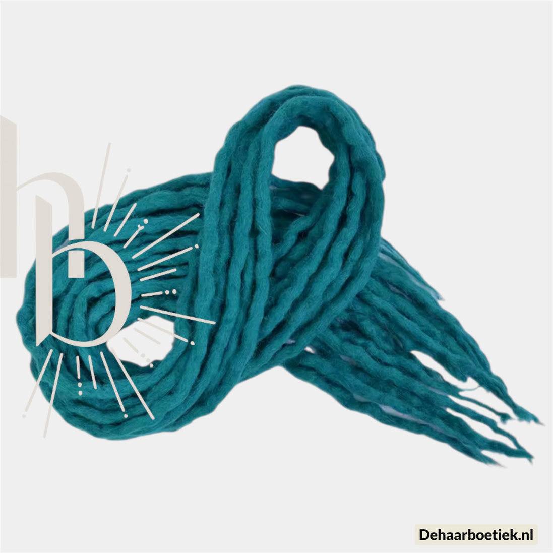 Dreadlocks teal 50 CM | De haarboetiek alles voor uw dreads