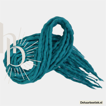 Dreadlocks teal 50 CM | De haarboetiek alles voor uw dreads