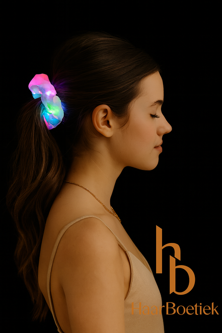 LED light srunchie