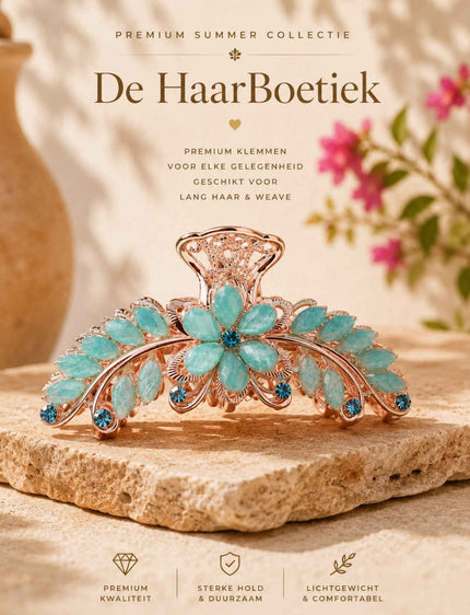 Summer strass haar clip