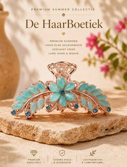 Summer strass haar clip