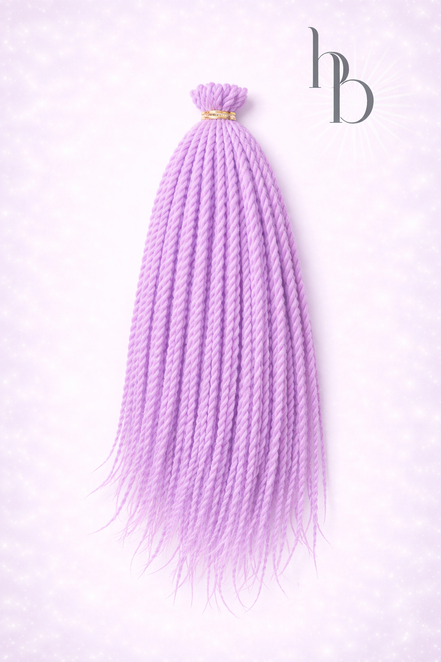 Premium dreadlocks set twist - Lila - De haarboetiek