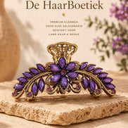 Summer strass haarclip haaraccessoire – foto 1 - De HaarBoetiek
