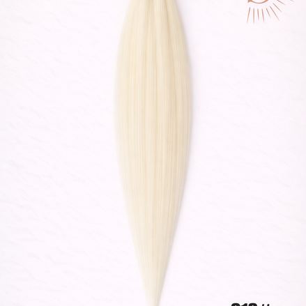 Sleek ponytail blond 65cm strakke paardenstaart - De HaarBoetiek