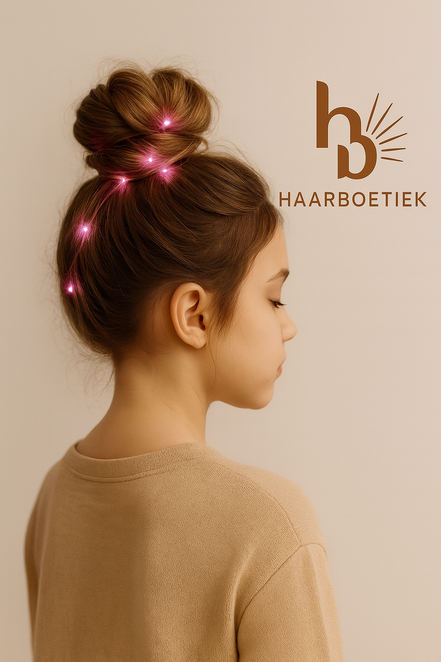 Haar lichtjes Twinkle - Flexibele LED lichtjes | Roze