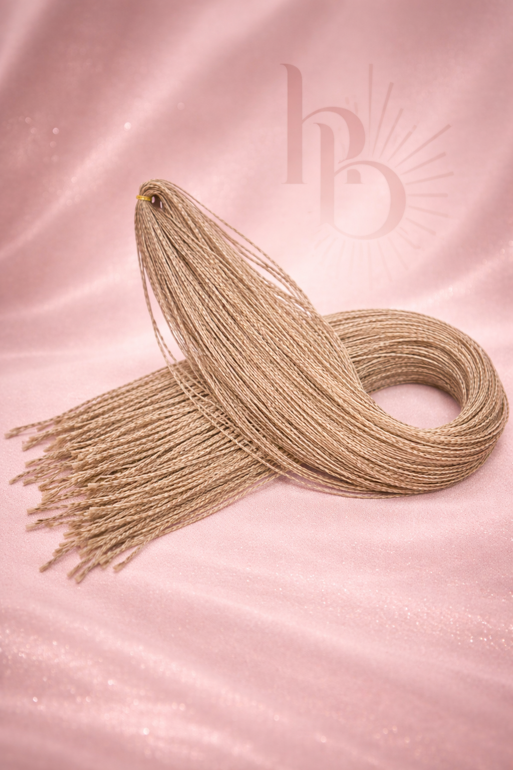 Premium braid invlecht haar donker blond - De haarboetiek
