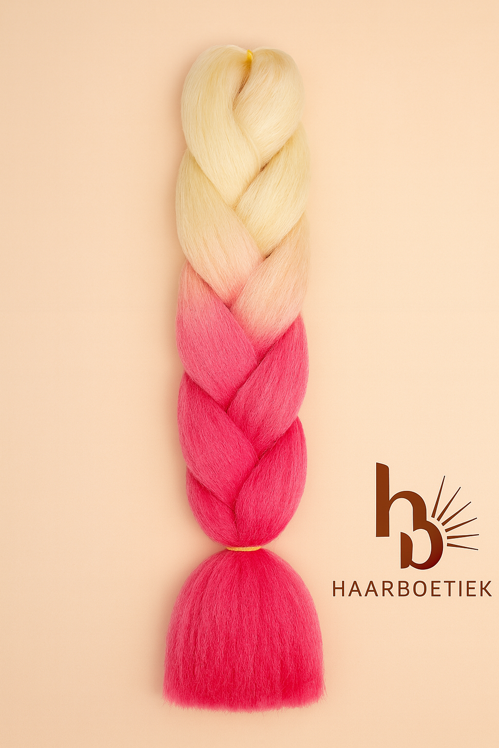 Invlecht haar roze-blond - De HaarBoetiek