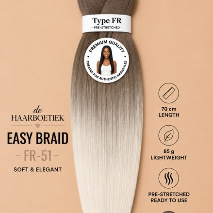 Easy braid as bruin - blond
