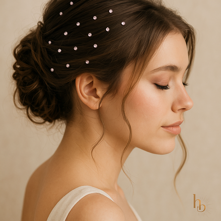 Haar diamantjes zilver | De haarboetiek