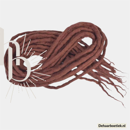 Dreadlocks bruin 50 CM | De haarboetiek - Groot in dreads