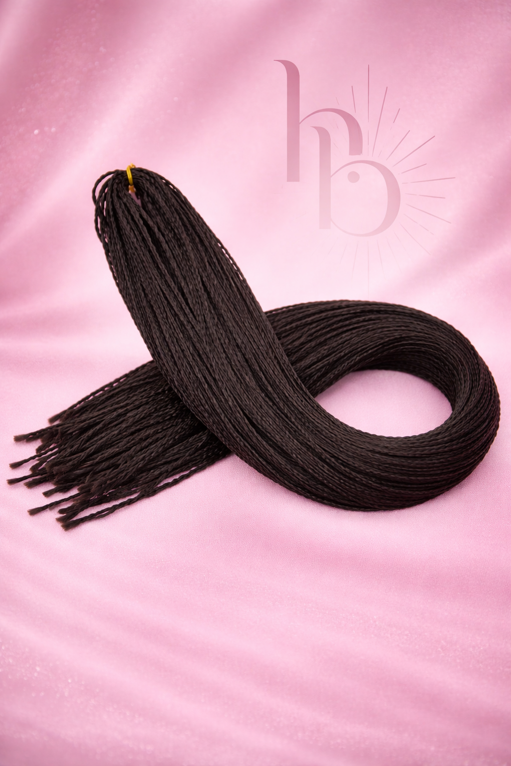 braid invlecht haar donker bruin