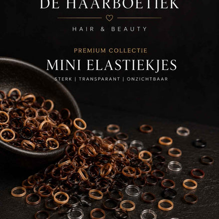 Mini elastiekjes bruin