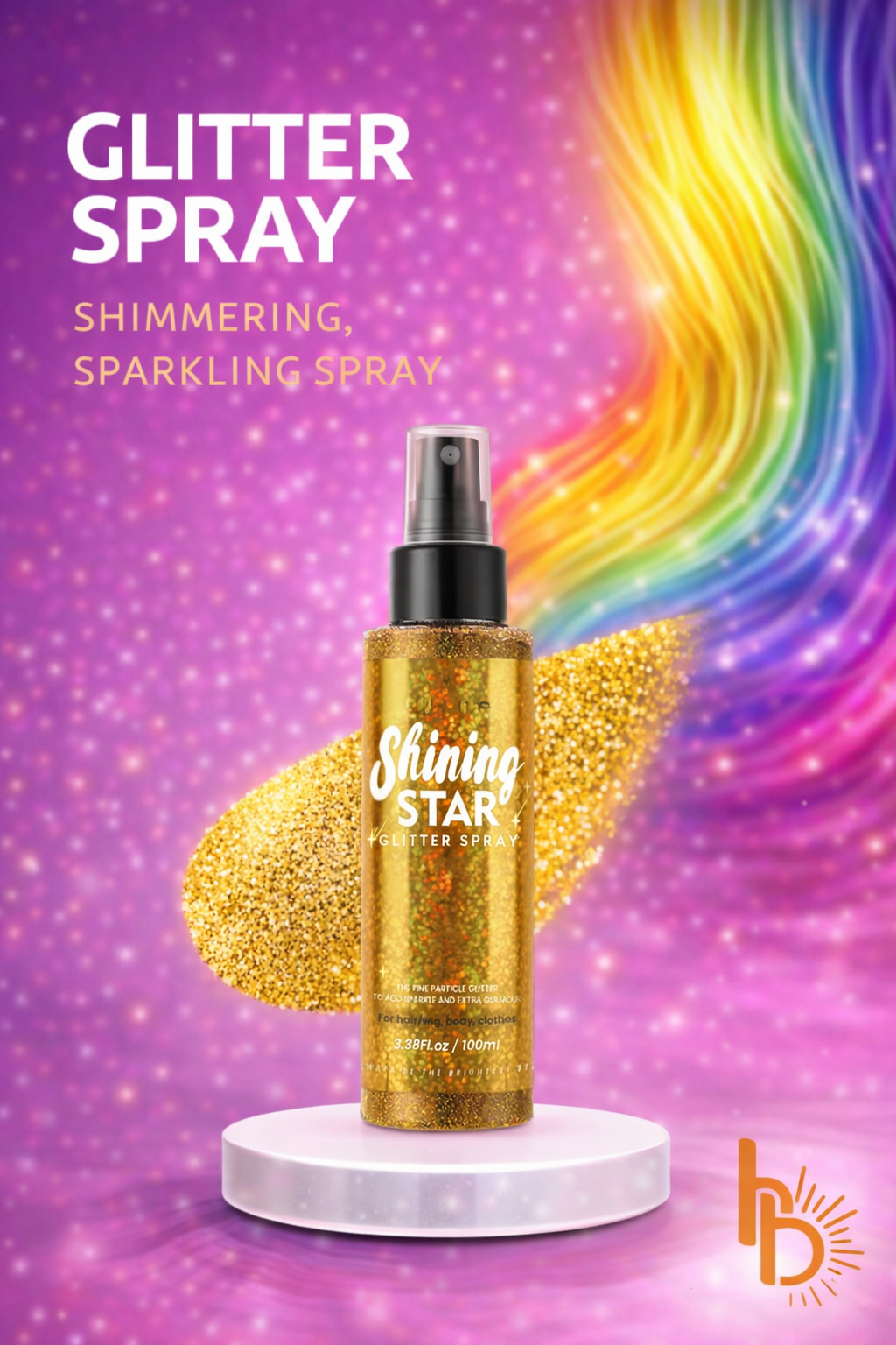 Premium collectie glitter goud