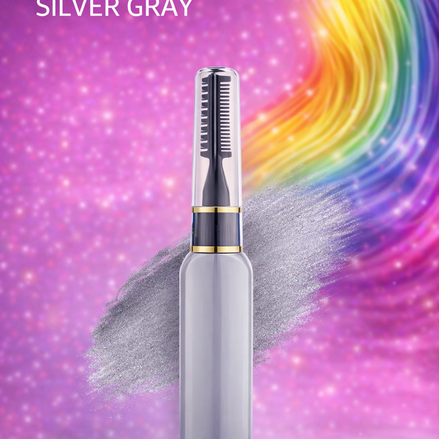 Haar mascara grijs voor tijdelijke grijze haarkleur Halloween en carnaval - De HaarBoetiek