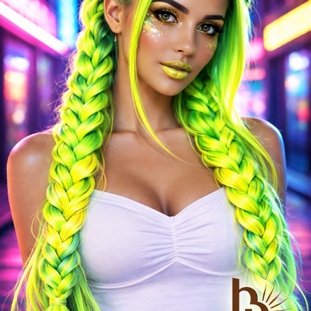 Invlecht haar yellow | De haarboetiek