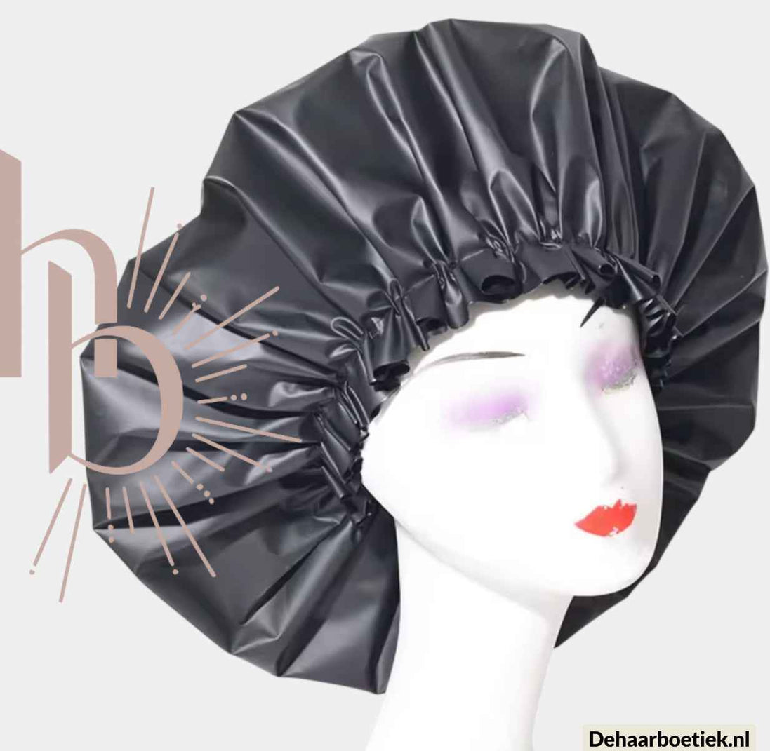 Weave badmuts zwart | Uw haar specialist voor gezond haar - De haarboetiek