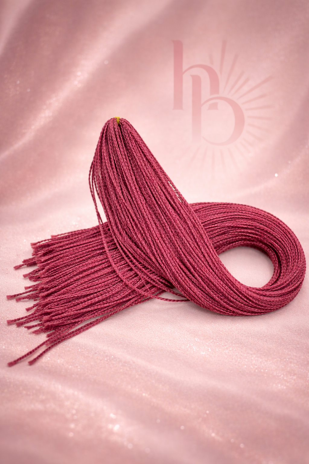 Premium braid invlecht haar rood - De haarboetiek
