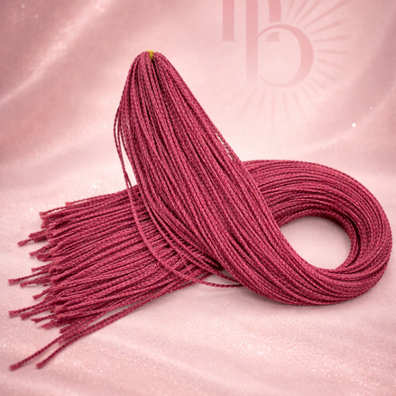Premium braid invlecht haar rood - De HaarBoetiek