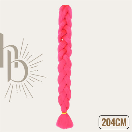 Invlecht haar extreme roze 204cm - De HaarBoetiek