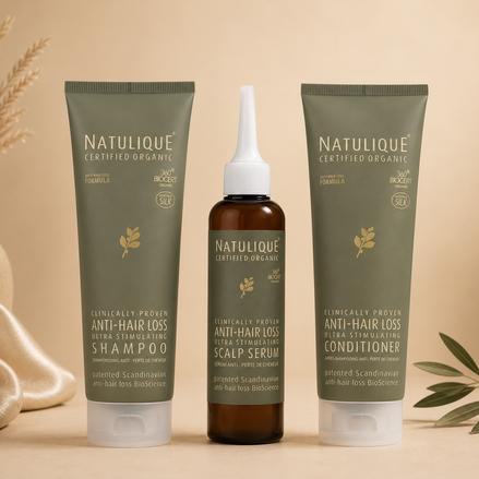 Natulique Anti Haaruitval Pakket – Shampoo, Conditioner & Serum - De HaarBoetiek