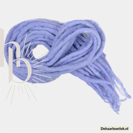 Dreadlocks licht blauw 50 CM | De haarboetiek alles voor uw haar