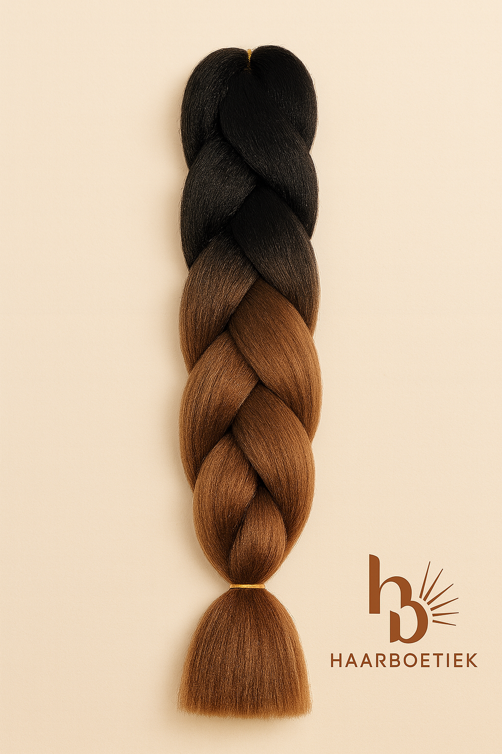 Invlecht haar bruin-zwart - De HaarBoetiek