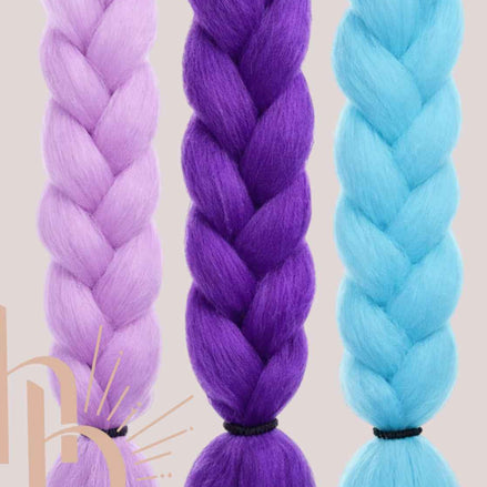 Premium bundel invlecht haar mermaid - De haarboetiek