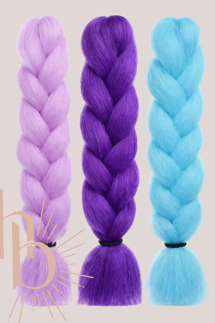 Premium bundel invlecht haar mermaid - De haarboetiek
