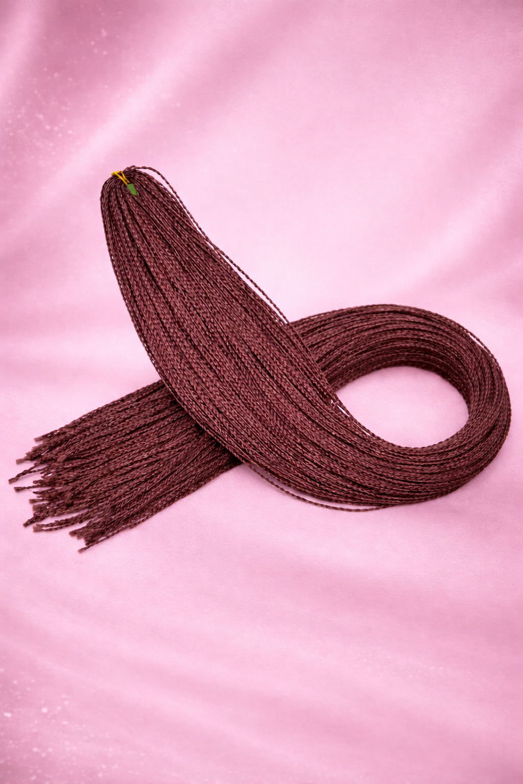 Premium braid bordeaux invlecht haar - De haarboetiek