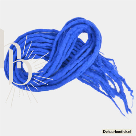 Dreadlocks blauw 50 CM | De haarboetiek Dreadlock specialist