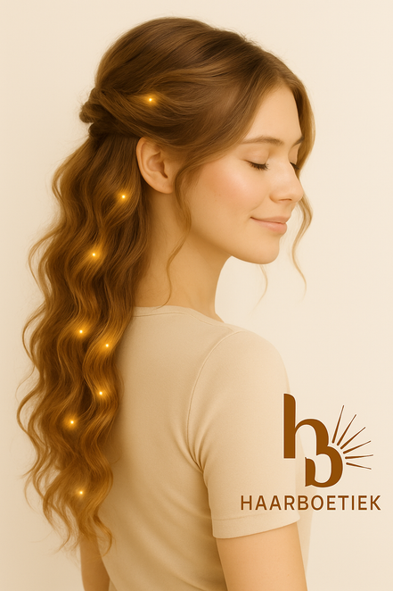 Haar lichtjes goud - Flexibele led haar lichtjes