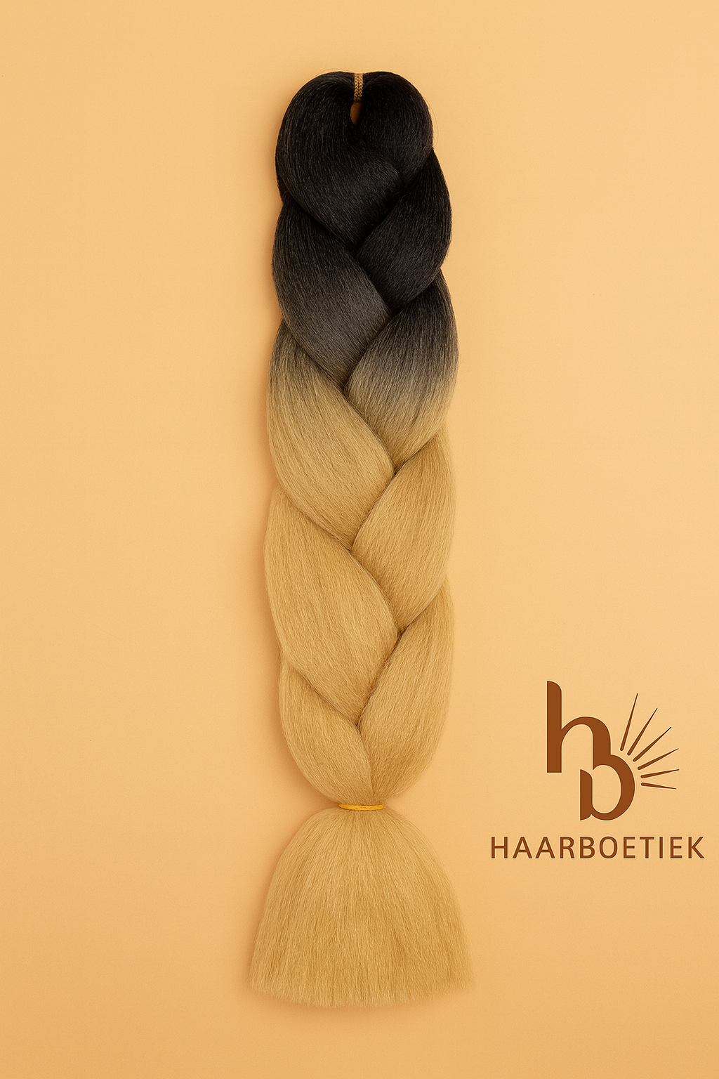 Invlecht haar blond-zwart - De HaarBoetiek