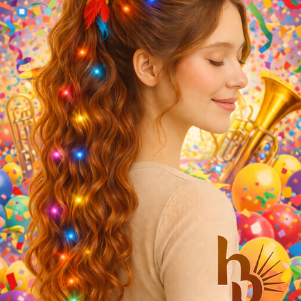 Haar lichtjes regenboog | Flexibele haar LED lichtjes