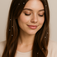 Haar diamantjes zilver | De haarboetiek
