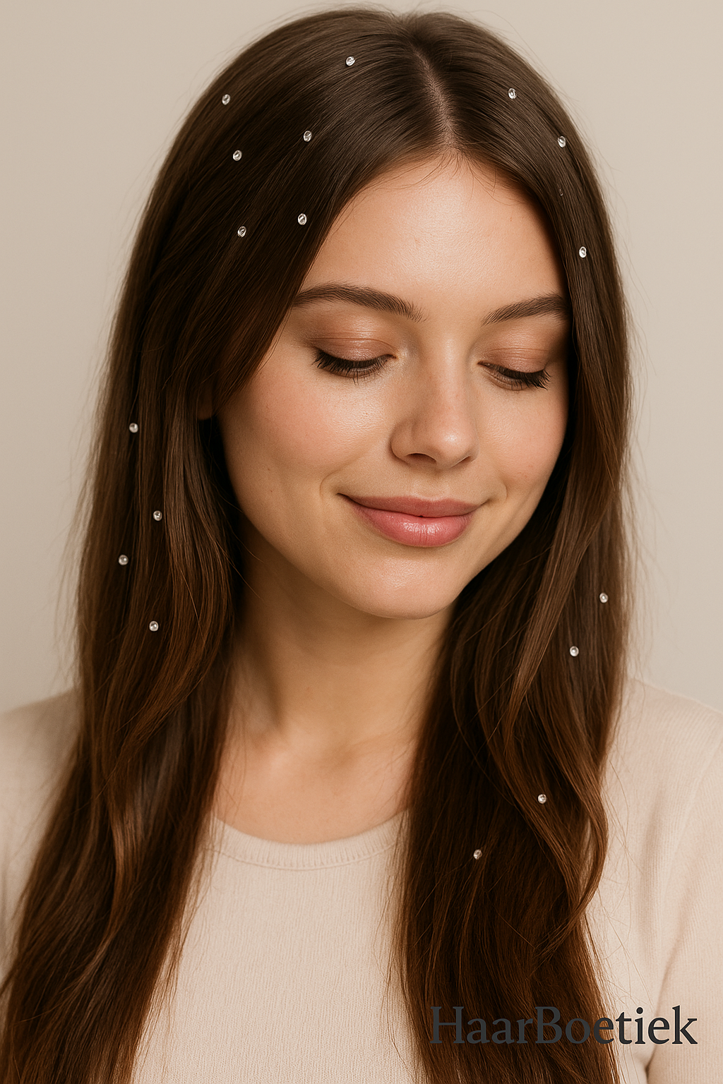Haar diamantjes zilver | De haarboetiek