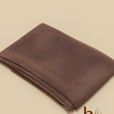 Mesh 1 yard bruin