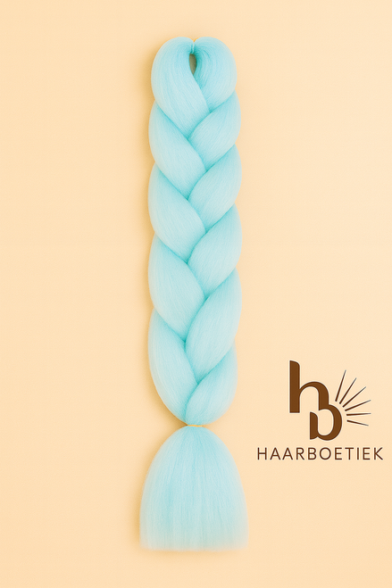 Invlecht haar licht blauw | De haarboetiek