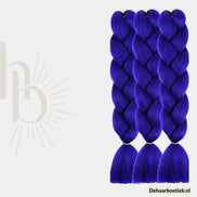 Braid bundelpakket invlecht haar royal blauw – foto 2 - De HaarBoetiek