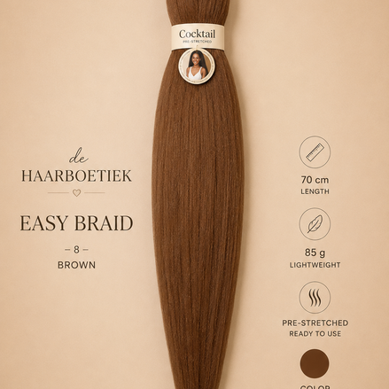 Easy braid bruin
